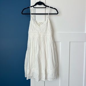 Top shop size 4 white lace dress